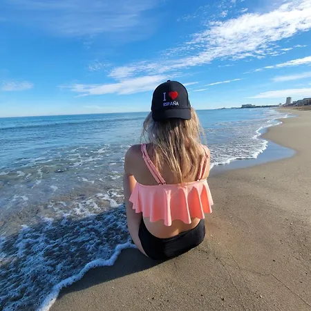 Lejlighed M&g Cozy -beachfront,wifi,aircon,fullyequipped La Manga