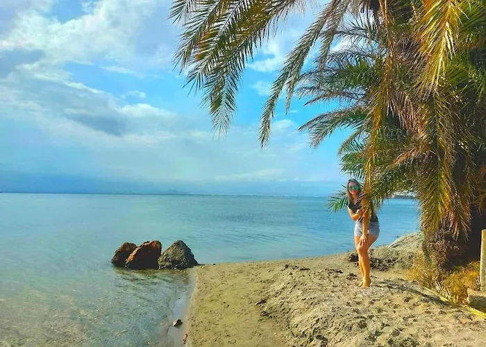 M&g Cozy -beachfront,wifi,aircon,fullyequipped * La Manga